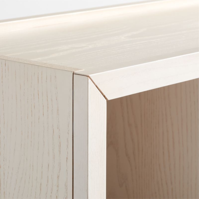 Cade Set of 3 Sunwashed Wood Cube Stackable Bookcases - Image 3