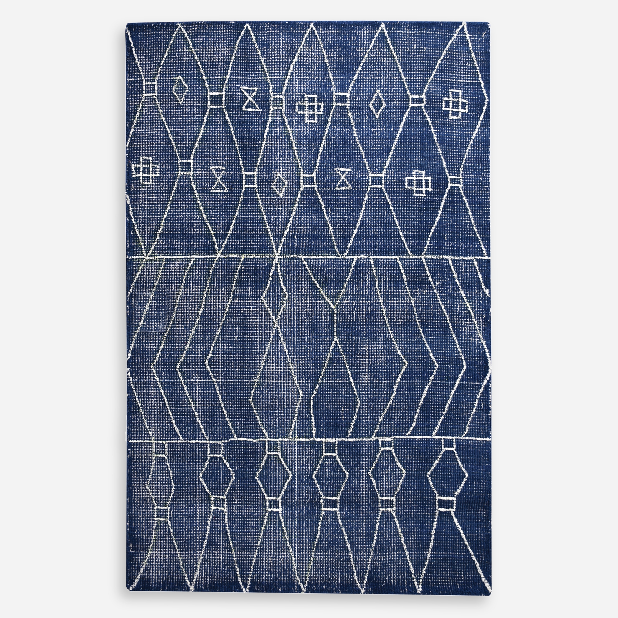 Fressia Blue 8 X 10 Rug - Image 0