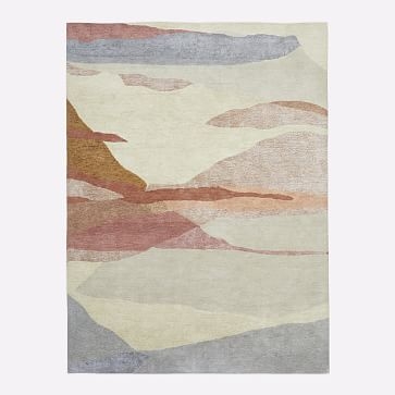 Tonal Landscape Rug, 5'x8', Calm Brown - Image 0