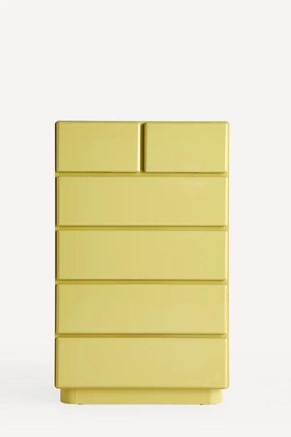 Wright Lacquer Tallboy Dresser - Image 0