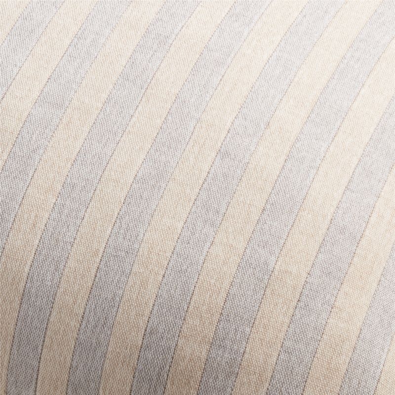 Somerset 23"x23" Stripe Throw Pillow Cover by Leanne Ford - Image 1
