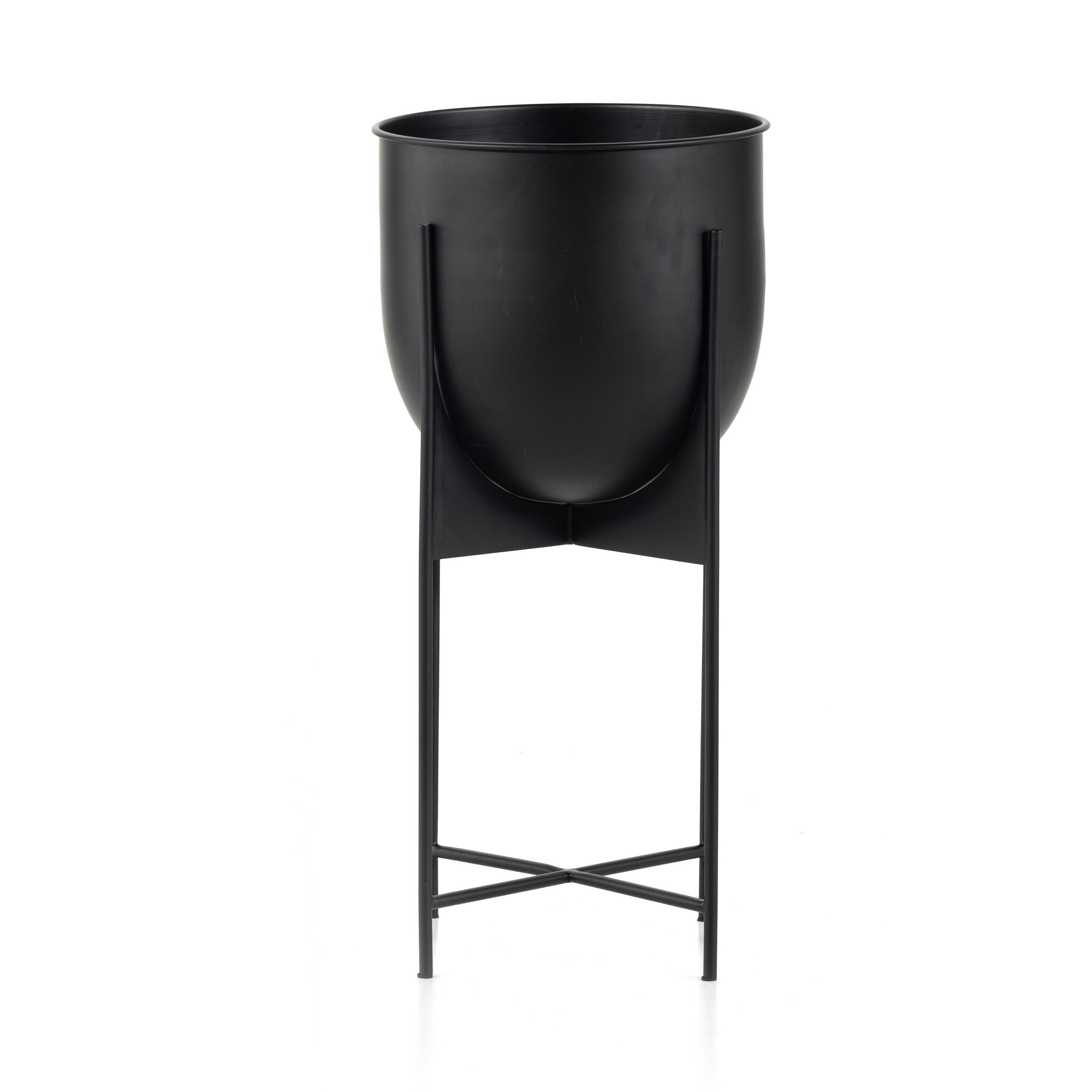 Elroy Planter - Satin Black - Image 2