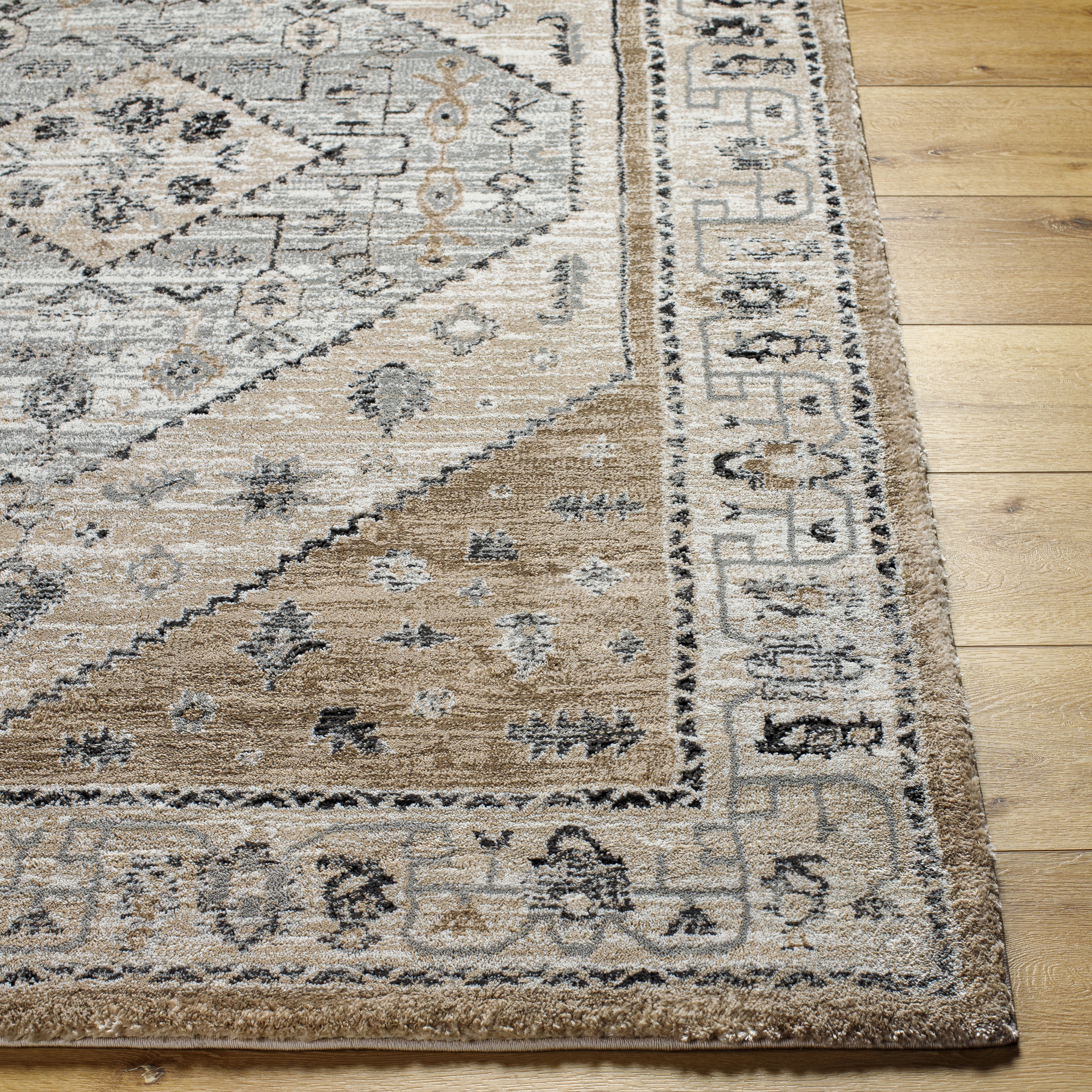 Montana Beige Indoor 7'10" x 10' Machine Woven Rug - Image 2