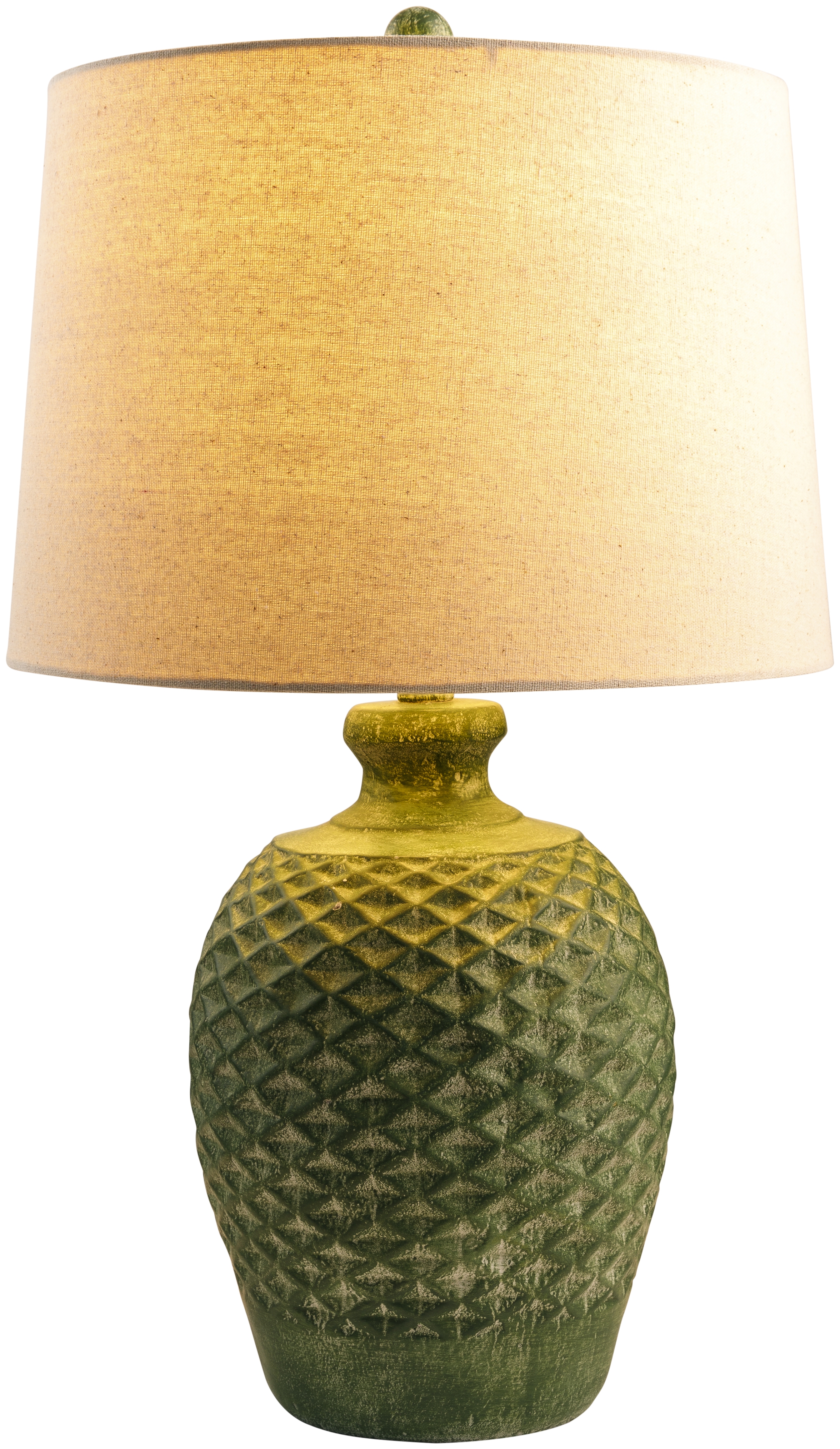 Yosemite  Hand Painted 26"H x 15"W x 15"D Accent Table Lamp - Image 0