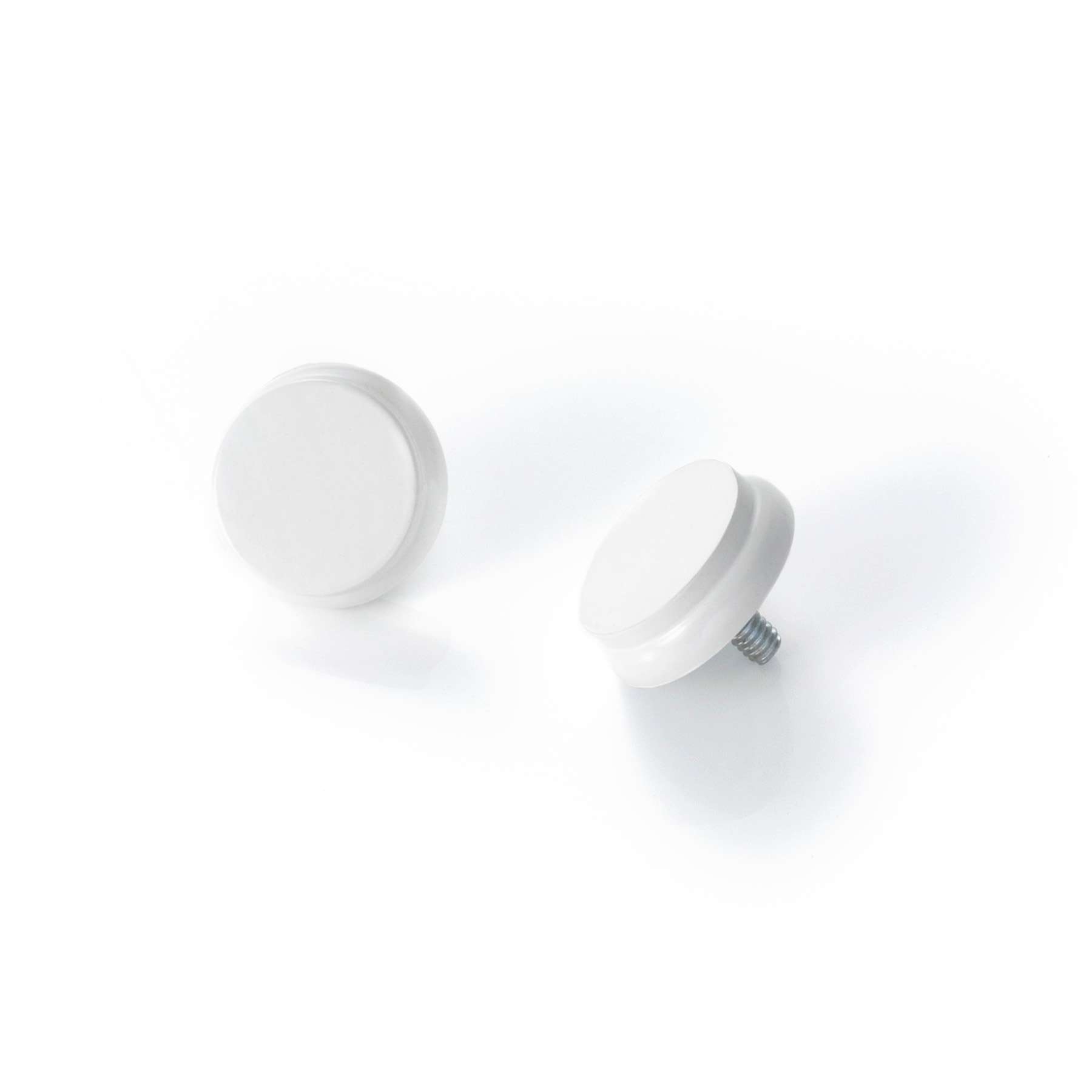 End Cap White Finials - Image 0