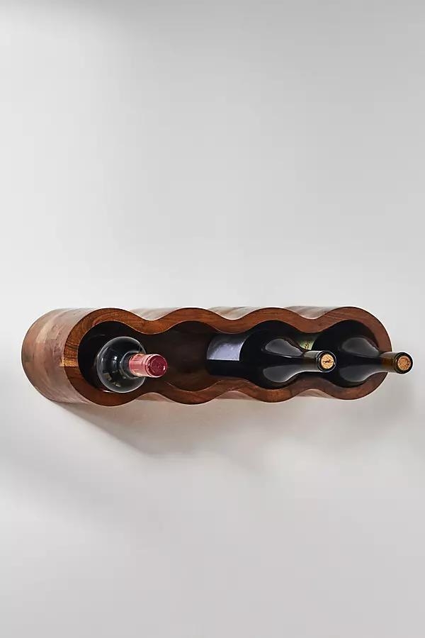 Wavy Wall Wine Rack - Image 0
