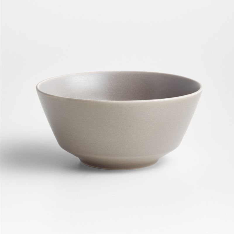 Paige Grey Bowls, Set of 8 - Image 1