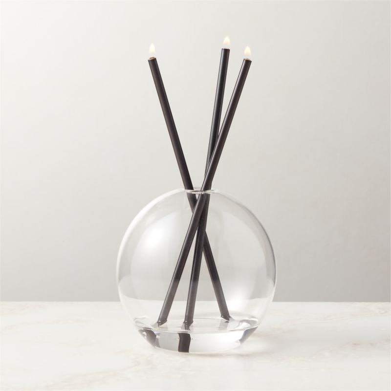 Everlasting Black Candlesticks Set of 3 - Image 1