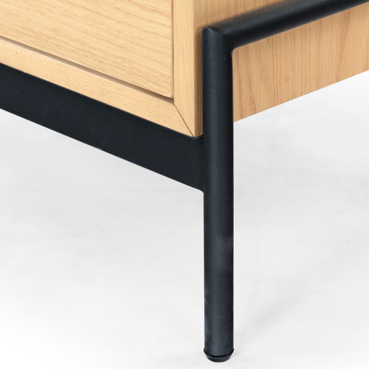 Chandri Nightstand - Natural/Black - Image 3