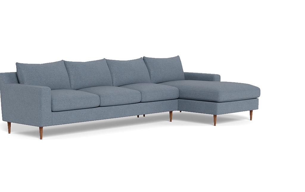 Sloan 4-Seat Right Chaise Sectional - Image 1