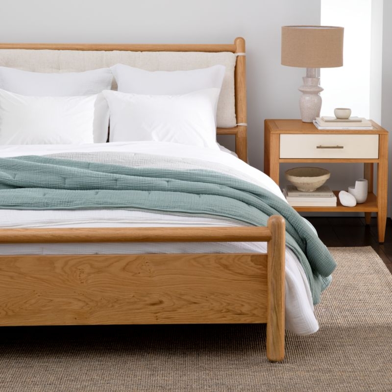 Solano Queen Wood Bed - Image 6