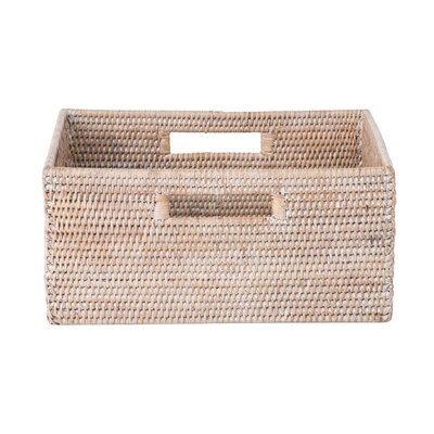 Coiled Storage Rattan Basket - Image 0