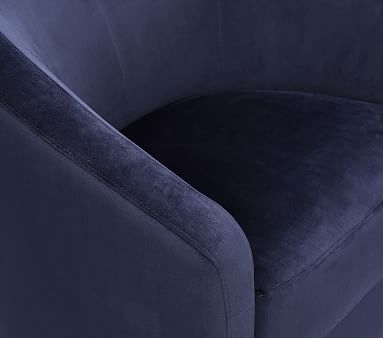 Babyletto Madison Swivel Glider, Microsuede Navy - Image 2