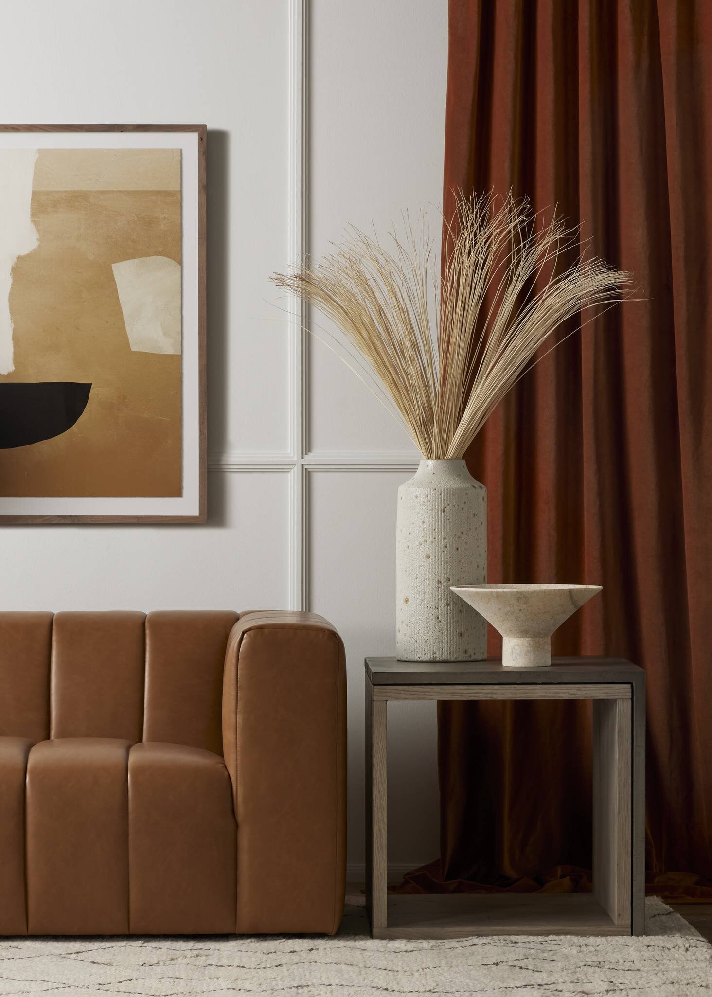 Faro End Table - Dark Grey Concrete - Image 9