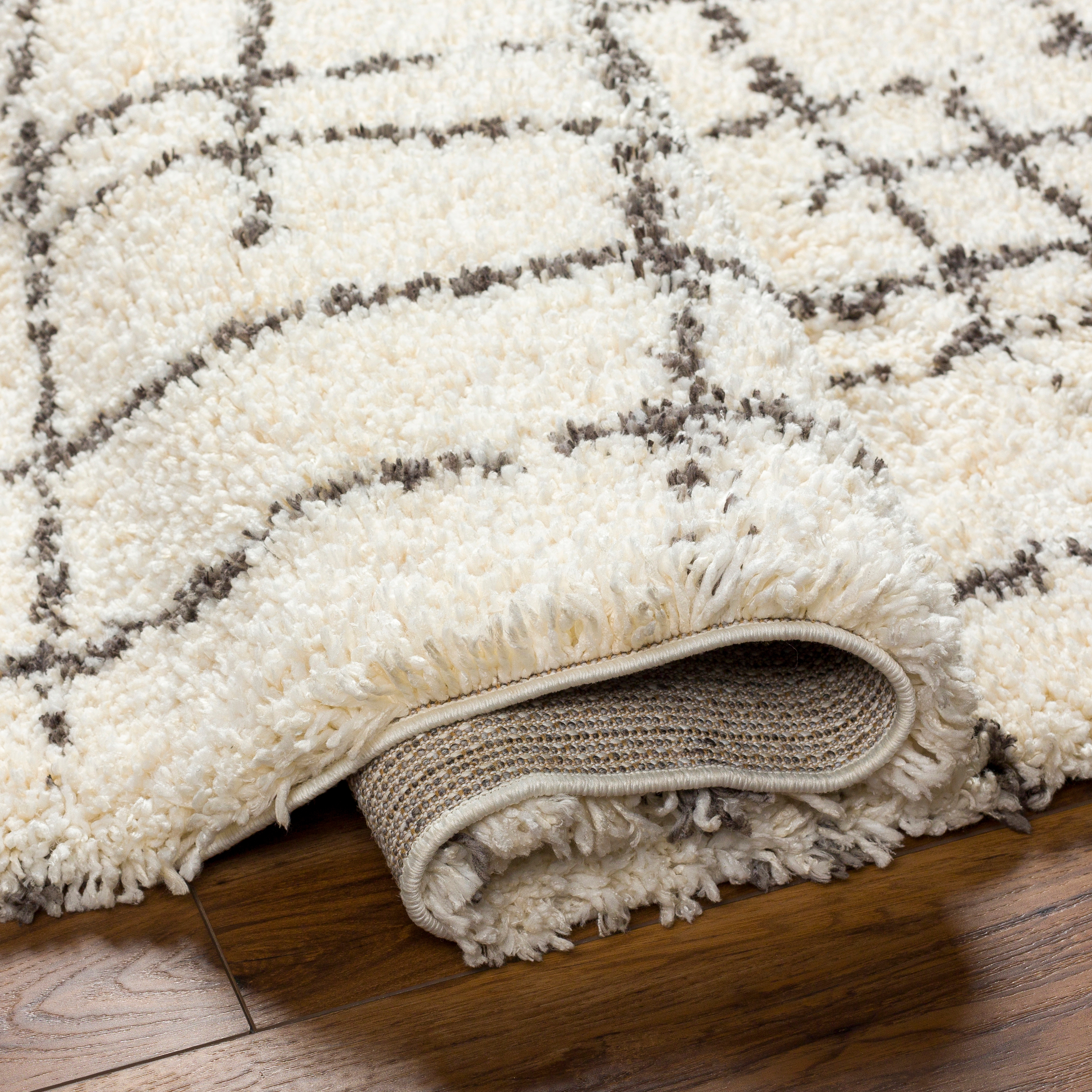 Jakarta Beige Indoor 9'2" x 12' Machine Woven Rug - Image 3