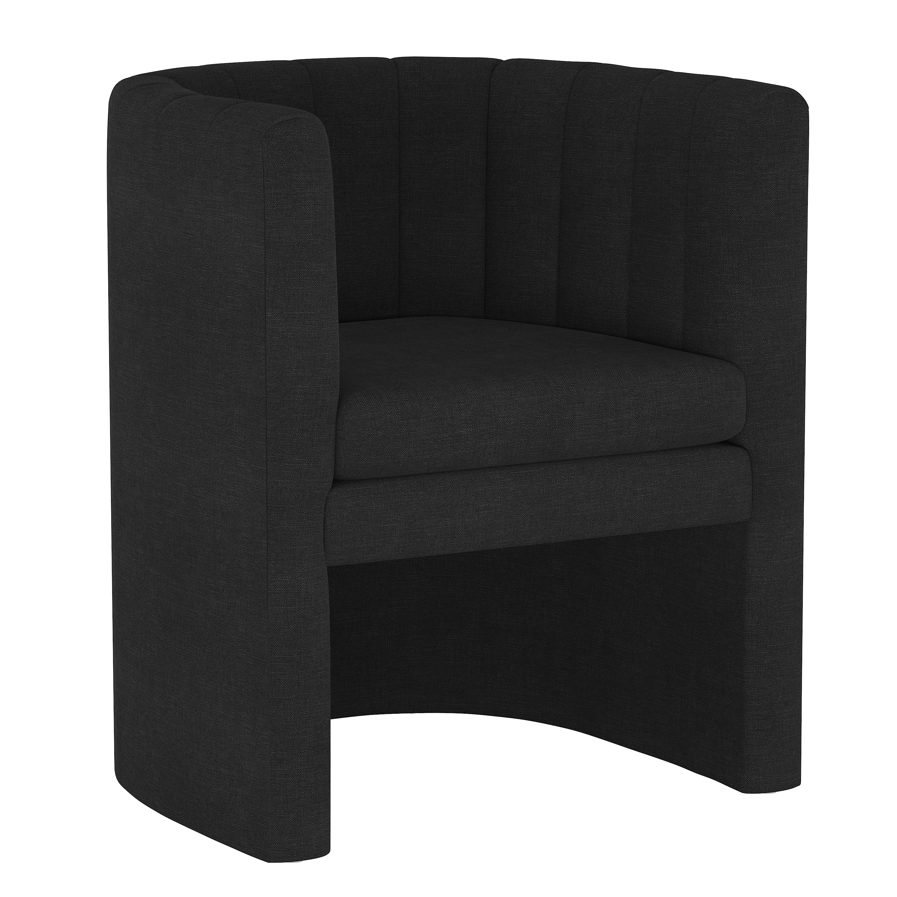 Wellshire Chair, Caviar Linen - Image 1