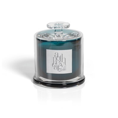 AG Candle Jar With Cloche, Blue Marine - Image 0