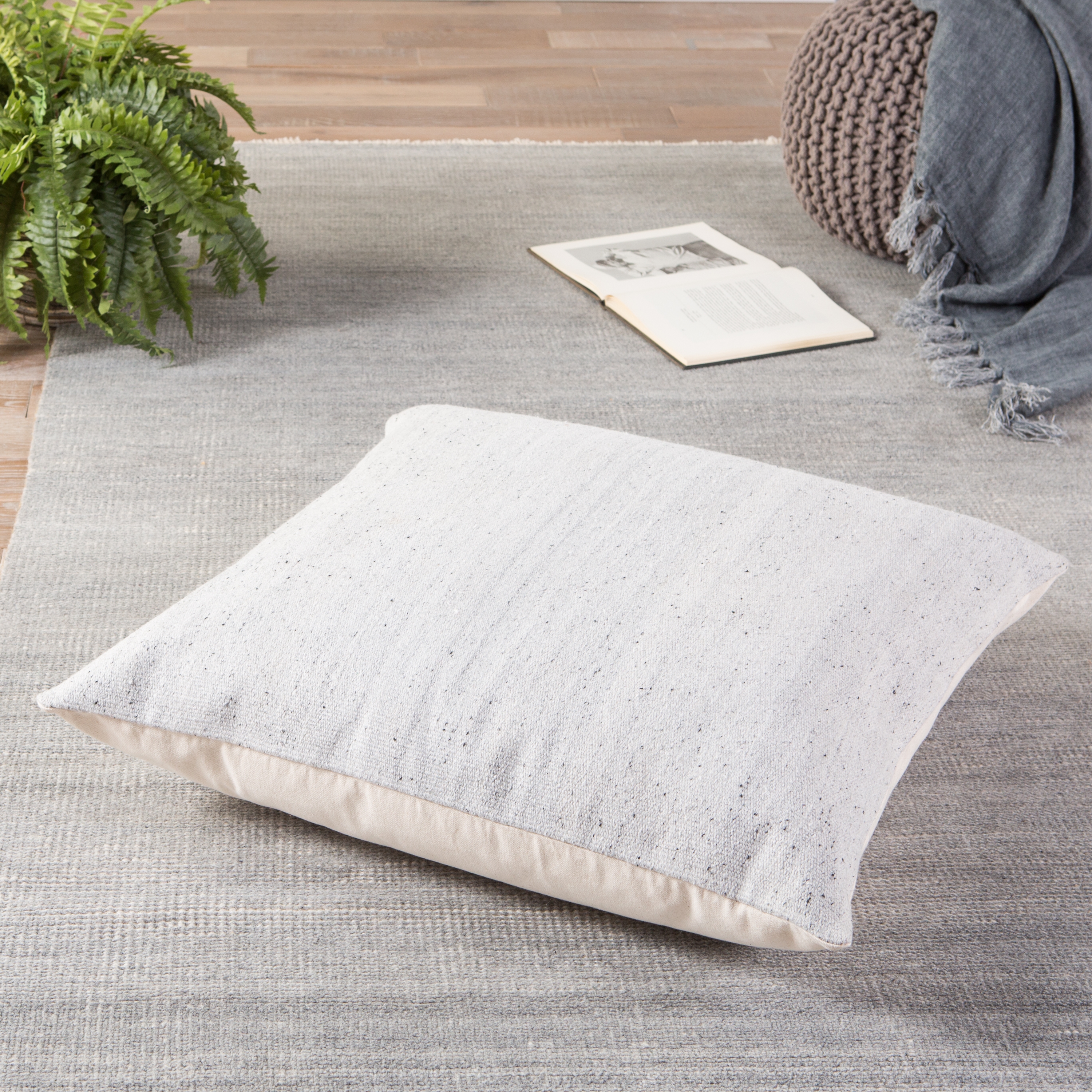 Design (US) Light Gray 30"X30" Pillow - Image 3