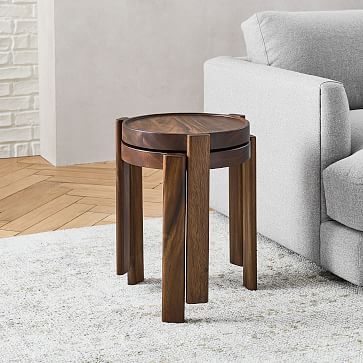 Wood Stacking Side Table - Image 2