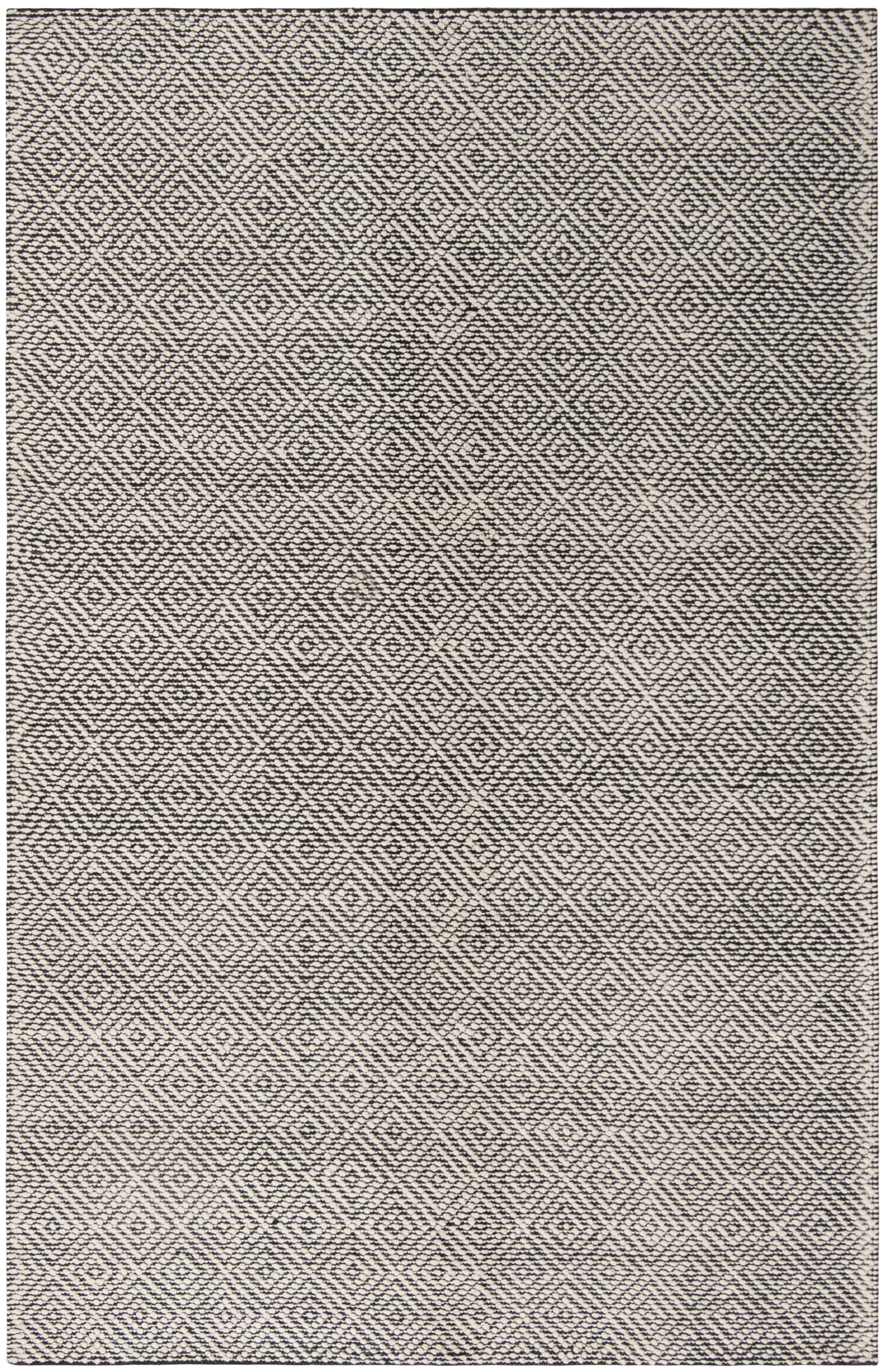 Arlo Home Hand Woven Area Rug, VRM305Z, Ivory/Black,  6' X 9' - Image 0