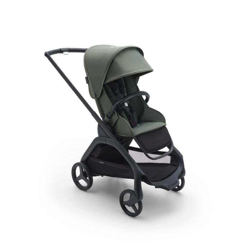 Bugaboo Dragonfly Seat Complete Forest Green with Black Frame Baby Stroller - Image 7