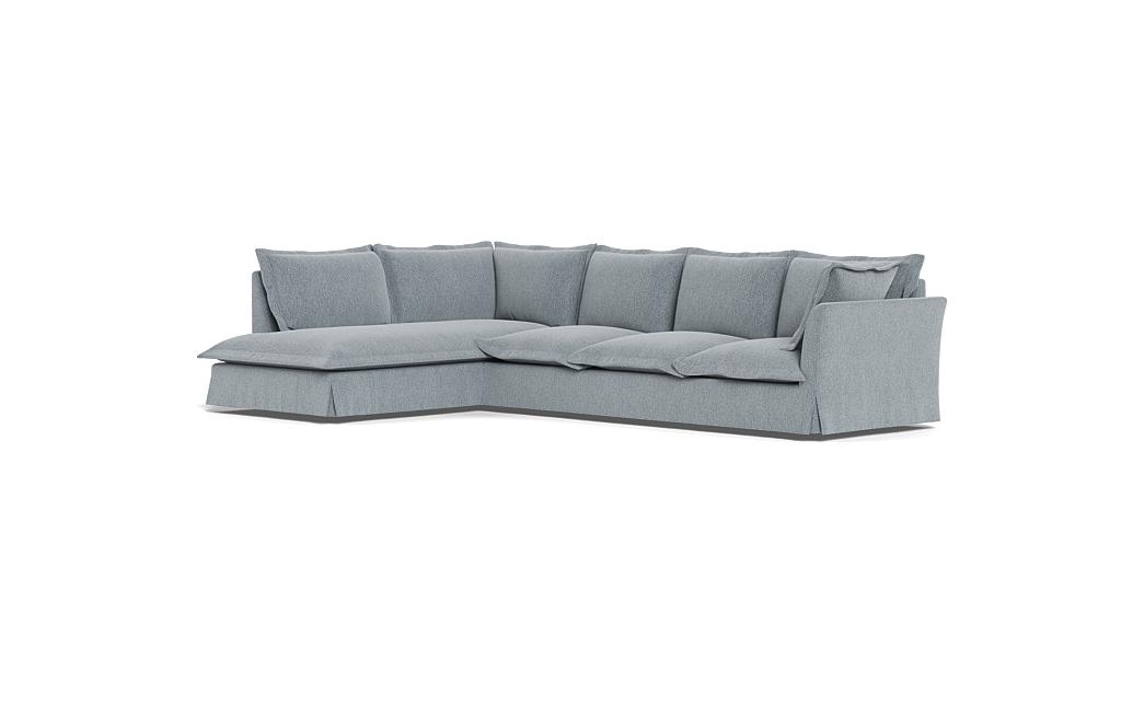 Skylar Slipcovered 4-Seat Left Bumper Sectional - Image 2