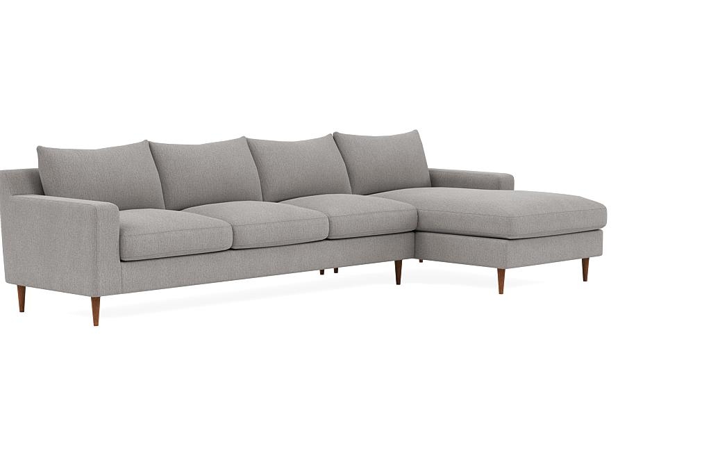 Sloan 4-Seat Right Chaise Sectional - Image 1