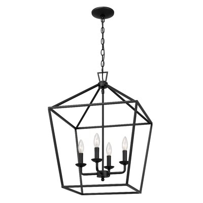 Duquesne 4 - Light Lantern Geometric Chandelier - Image 0