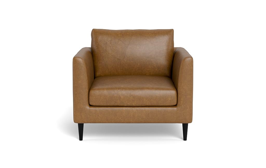Owens Leather Accent Chair - Image 0