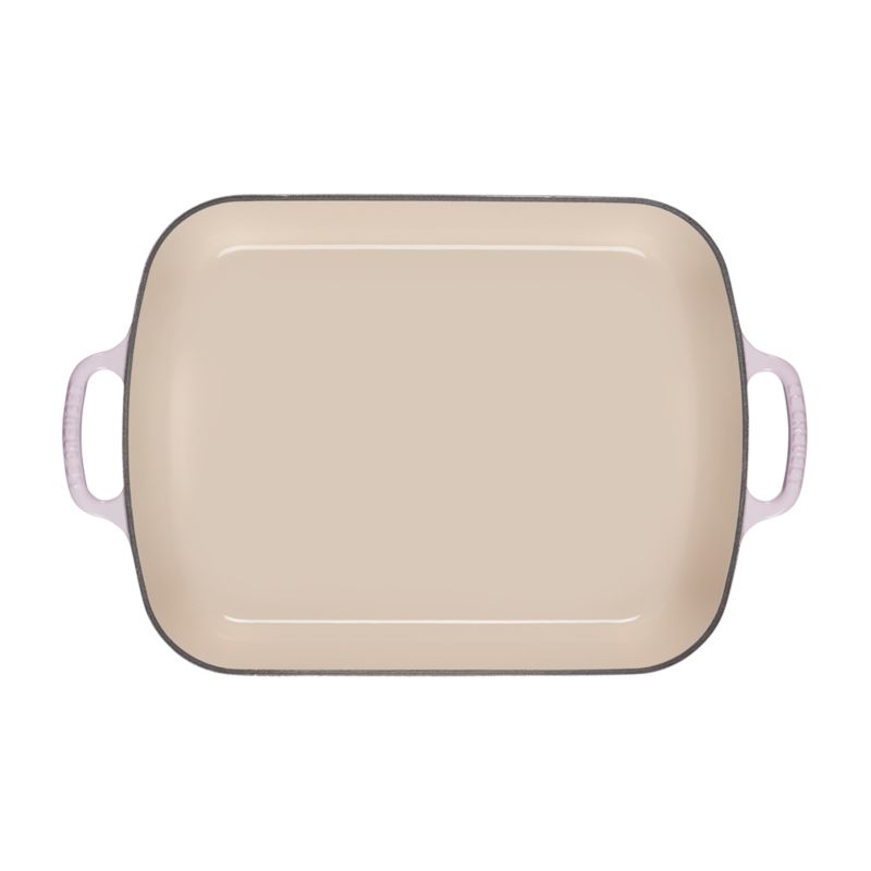 Le Creuset ® 5.25-Qt. Shallot Enameled Cast Iron Roaster - Image 2