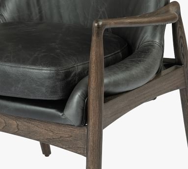 Fairview Leather Dining Chair, Durango Smoke - Image 2