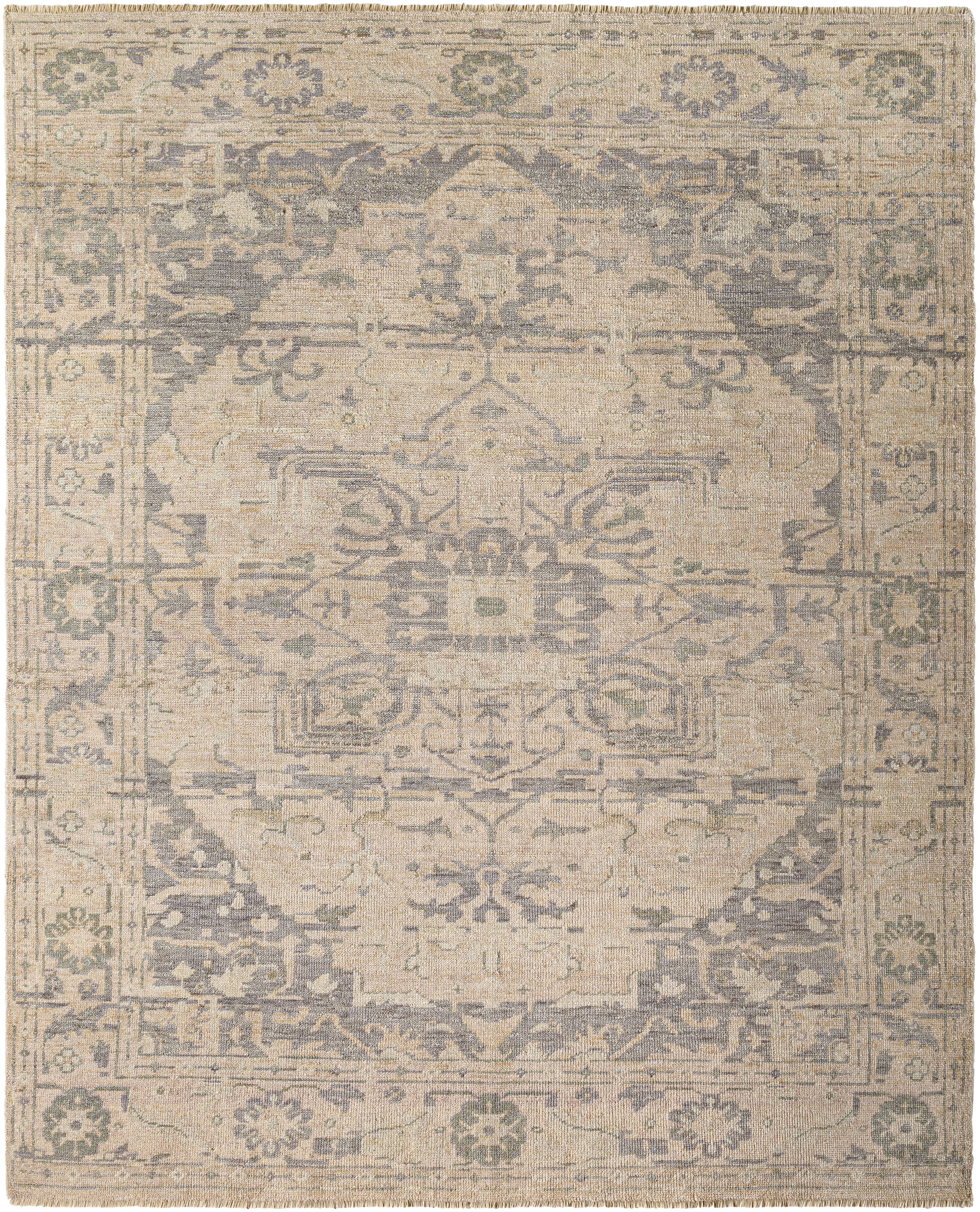 Cappadocia Beige Indoor 8' x 11' Handmade Rug - Image 0