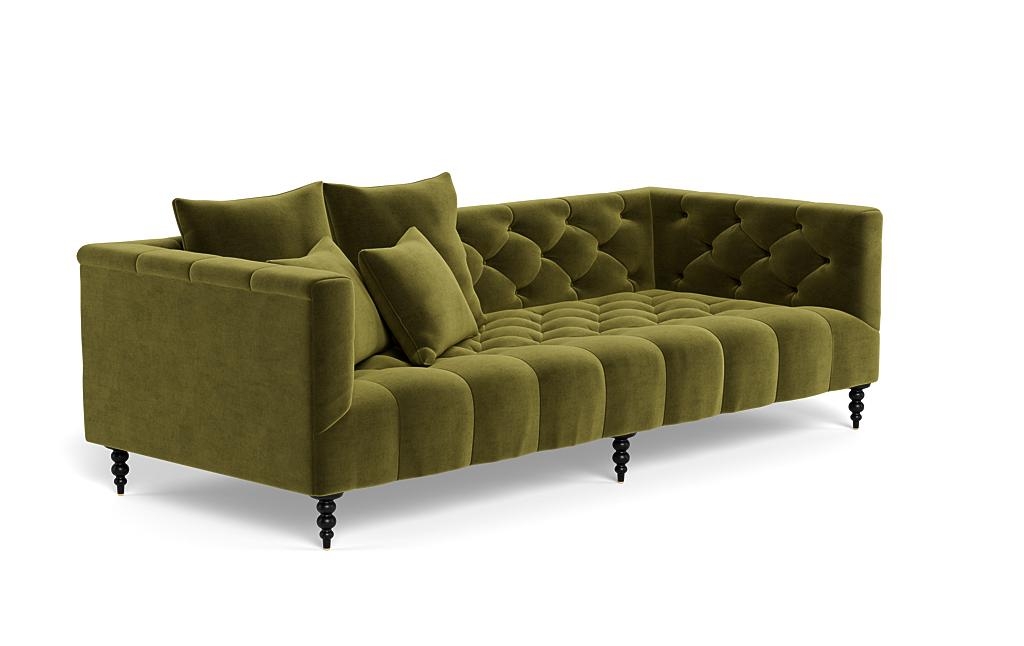 Ms. Chesterfield Fabric Sofa by Apartment Therapy - Image 1