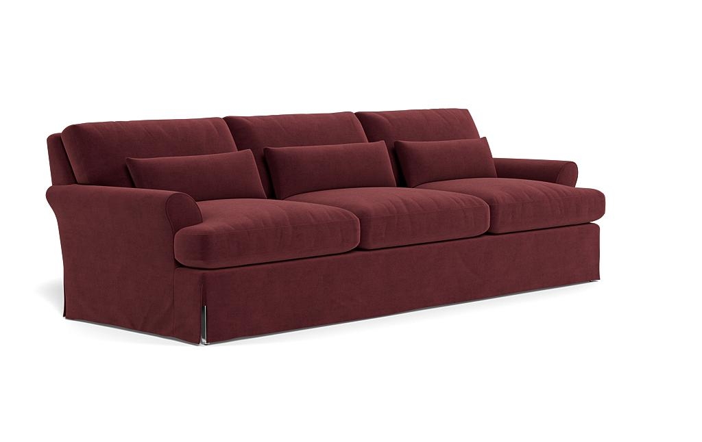 Maxwell Slipcovered 3-Seat Sofa by Apartment Therapy - Image 1
