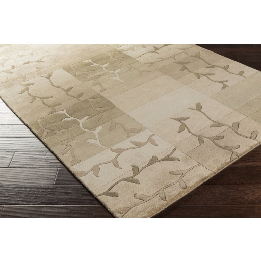 Mugal Beige Indoor 2' x 3' Handmade Rug - Image 0
