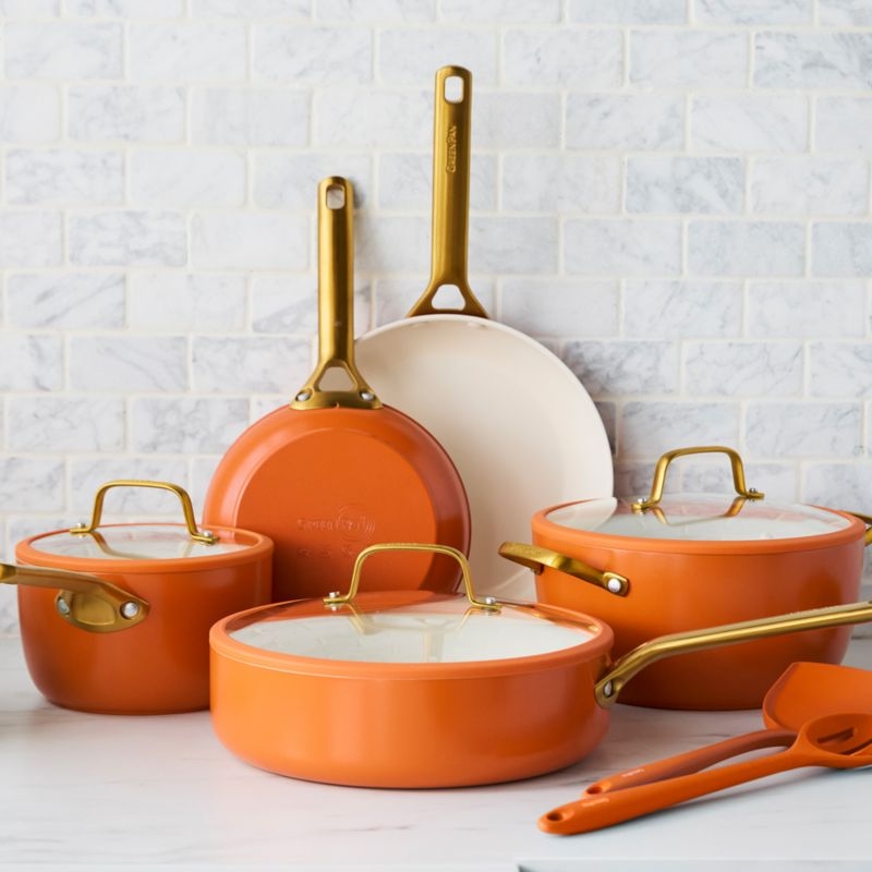 GreenPan ™ Reserve Pro Harvest 10-Piece Ceramic Non-Stick Cookware Set - Image 5