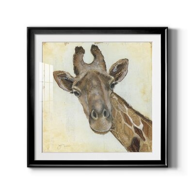 Patterned Giraffe-Premium Framed Print - Ready To Hang - Image 0