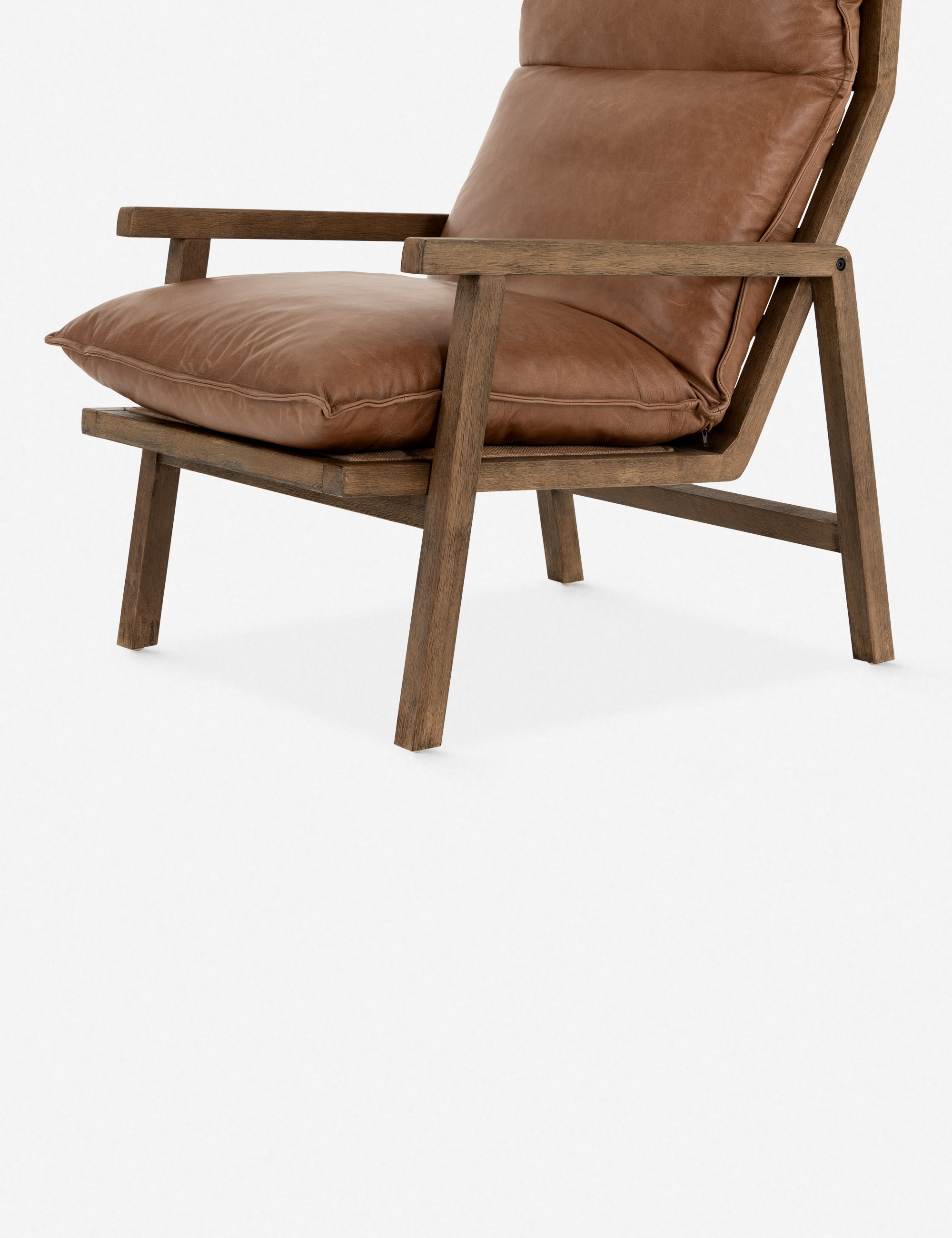 Rowena Leather Accent Chair - Image 7