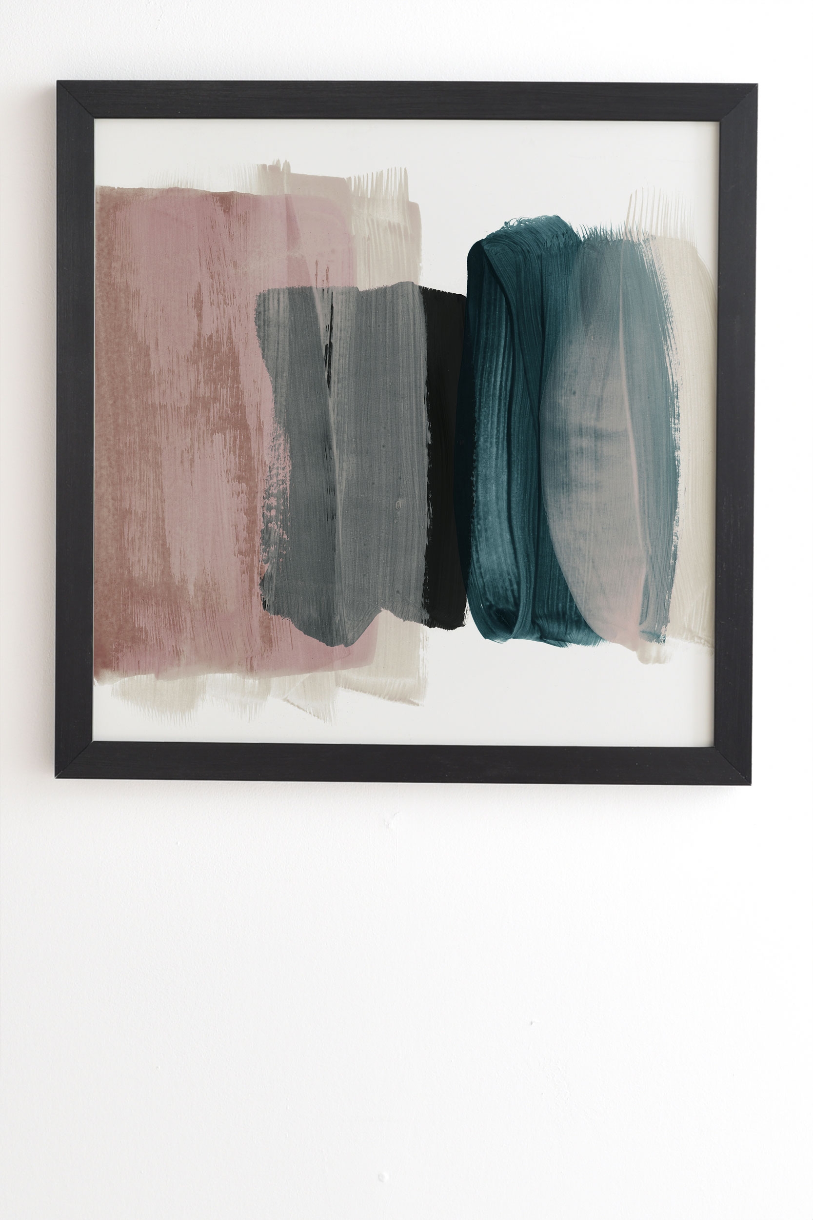 Minimalism 1 by Iris Lehnhardt - Framed Wall Art Basic Black 30" x 30" - Image 1