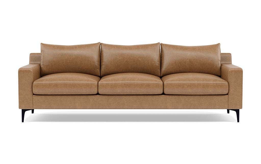 Sloan 3-Seat Leather Sofa - Image 0