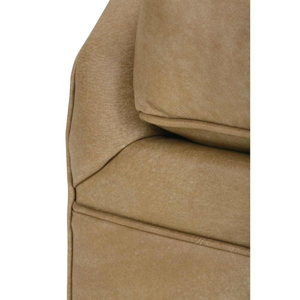 Kara Leather Swivel Glider - Image 7