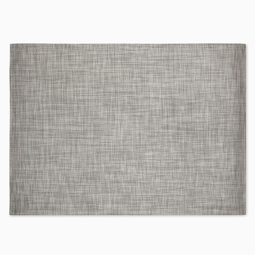 Chilewich Basketweave Woven Floor Mat96x120Oyster - Image 0
