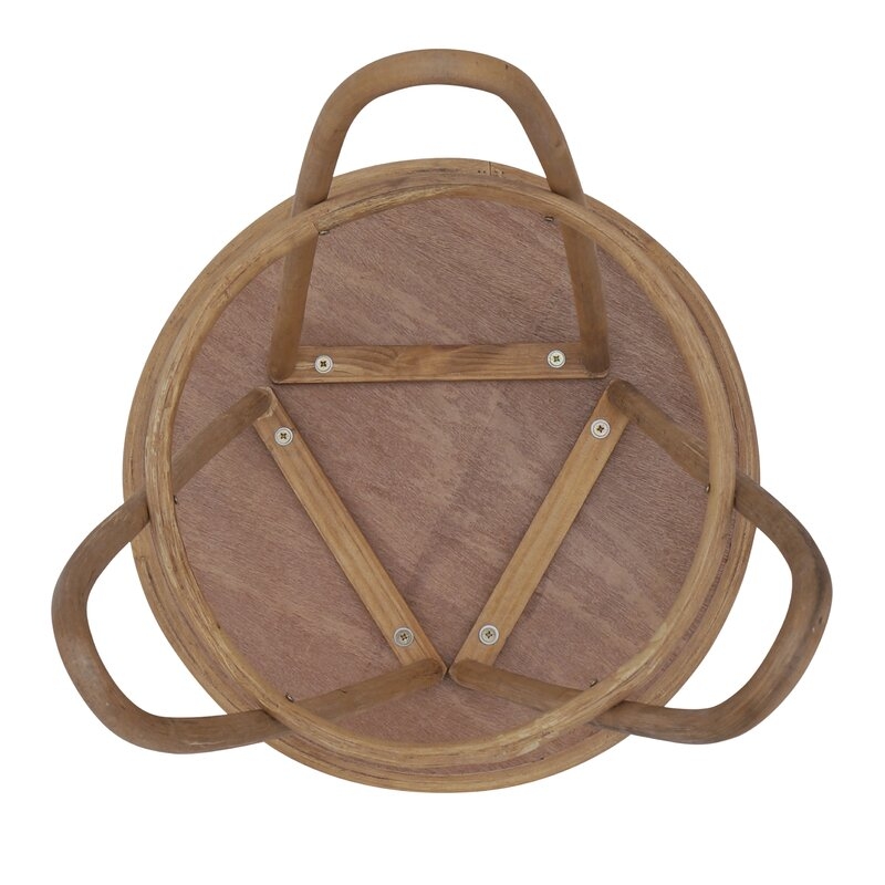 Manningtree Tray Top 3 Legs End Table, Natural - Image 6