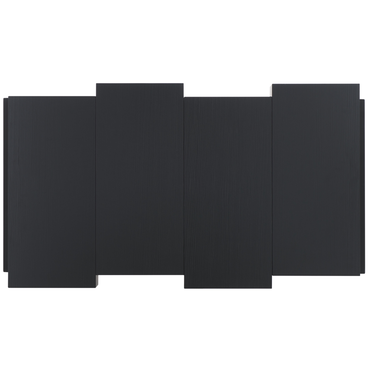 Alexander Coffee Table - Black Stripe / Black - Safavieh - Image 5