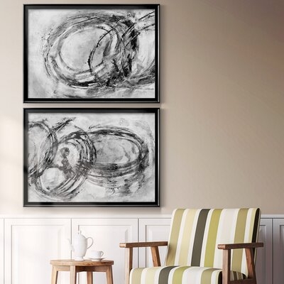 Infinity Rings I Premium Framed Canvas - Ready To Hang - Image 0