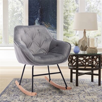 Living Room Comfortable Rocking Chair Accent Chair - Image 0