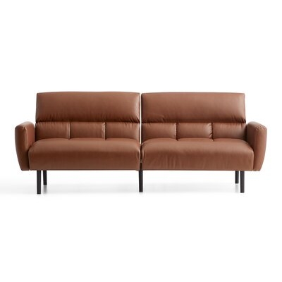 Futon Sofa Bed With Box Tufting - Image 0
