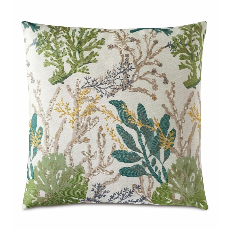 Eastern Accents Theodosia Tropical Coral Reef Decorative Pillow Throw Pillow - Image 0