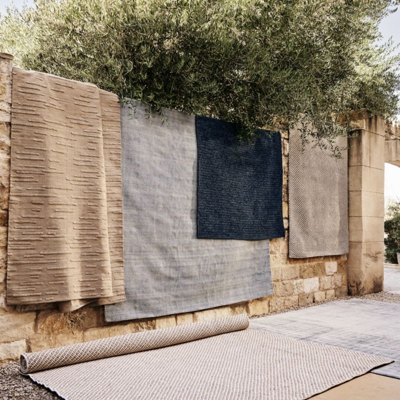 Monaco Performance Handwoven Light Blue Area Rug 8'x10' - Image 3