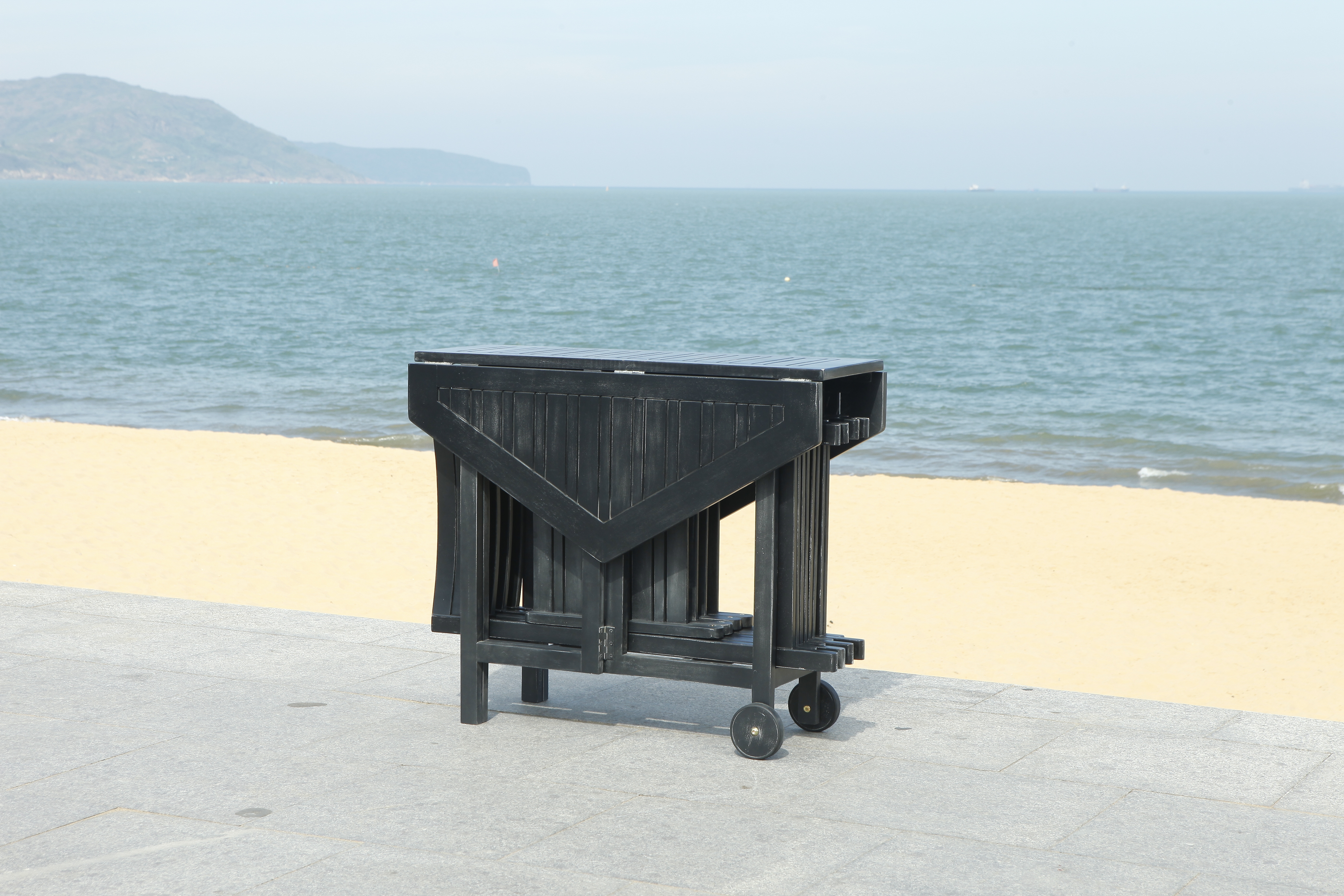 Kerman 5 Piece Outdoor Set - Black - Safavieh - Image 5